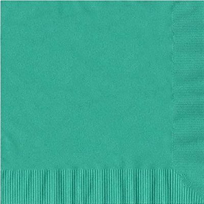 100 2-Ply Luncheon Personalized Napkins (Teal)