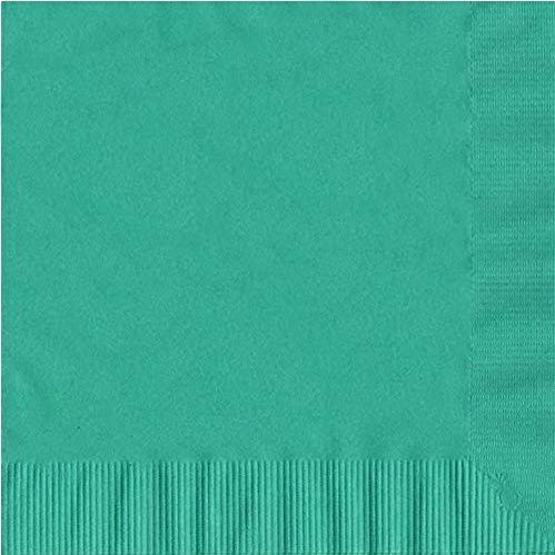 100 2-Ply Luncheon Personalized Napkins (Teal)
