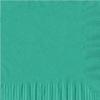 100 2-Ply Luncheon Personalized Napkins (Teal) view 1