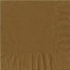 100 2-Ply Luncheon Personalized Napkins (Gold) view 1