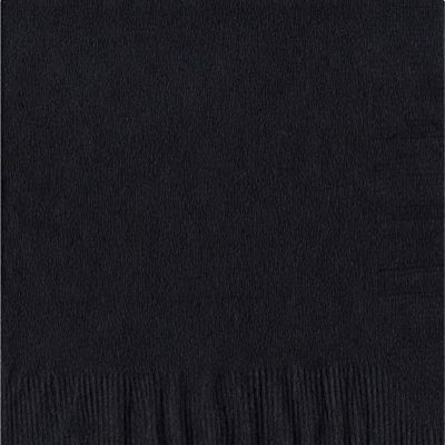100 2-Ply Luncheon Personalized Napkins (Black)