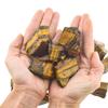 1lb Bulk Tiger's Eye Rough Stones Large 1" Natural Raw Stones for Tumbling, Cabbing, Fountain Rocks, Decoration, Polishing, Wire Wrapping, Wicca and Reiki view 3