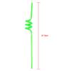 10pcs/set Crazy Curly Straws, Creative Colorful PVC Straw Crazy Curly Loop Coloured Drinking Straws for Birthday Party, Partying Accessories view 3