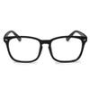 Jcerki +3.00 Reading Glasses D Shape Bifocals with line Unisex Matt Black Spectacles view 2