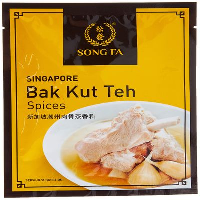 Song Fa Singapore Bak Kut Teh Spices, 30g, 1 Pack