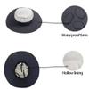 Bee Keeping Beekeeper Veil Hat Gnats Insect Bug Mosquito Hats Fishing Gardening Cap with Head Net Netting Mesh Hood Black view 3