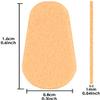 24 Pairs Soft Foam Nose Pads, Self-Adhesive Anti-Slip Eyeglass Nose Pads, Thin Nosepads for Eyeglasses Sunglasses Glasses, (Yellow) view 2