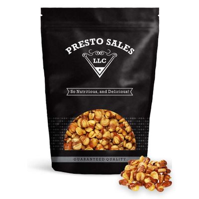 Fava / Broad Beans, Fried with salt, Roasted, Low Sugar, Low Fat, Must-Have, Super Snack, Lunchbox, On-The-Go, Packed in a 2 lbs. (32 oz.) Resealable Pouch Bag for Freshness by Presto Sales LLC