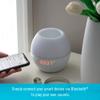 HoMedics SoundSpa Sunrise, Sleep Sound Machine for Adults and Babies, 4 Calming Sounds, 4 Wake-Up Sounds, Bluetooth Speaker, Automatic Shutoff, Natural Light, Night-Light with 7 Color Options, Gift view 4