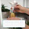 Ellia Palm Queen Porcelain Aroma, Cordless Pineapple Essential Oil Diffuser, Gold view 3