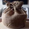 11" x 9" x 6" Burlap Garden Tote Bag Round Bottoms (10 Pack) view 3