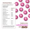 M&MS WORLD Dark Pink Milk Chocolate Candy - 2lbs of Chocolate Candy Bulk in a Resealable Pack, For Valentine's Day, Birthday Party Favors, Weddings, Graduation and More view 2