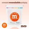 M&M'S World Orange Milk Chocolate Candy - 2 lbs Resealable Pack of Bulk Candy for Halloween, Birthdays, Easter, Graduations, Snack Packs, Party Favors, Themed Events and More view 4