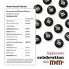 M&M'S Black Milk Chocolate Candy, 2lbs, Resealable Pack for Parties, Halloween, Birthdays, Desserts view 2