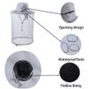 Bee Keeping Beekeeper Veil hat gnats Insect Bug Mosquito Fishing Gardening Cap with Head net Netting mesh Hood for Men Women Light Gray view 4