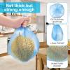 100 Count Small Trash Bags - 4 Gallon Trash Bag, Garbage Bags for Office Bedroom Bathroom Trash Bags, for Trash Can Liners, Colored, 5 Rolls view 4