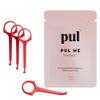 PUL Pack of 4 Aligner Removal Tool  Invisalign Remover Tool & Retainer Hook for Clear Aligners, Trays & Night Guards  Reusable Invisalign Accessories, Aligner Hooks & Retainer Removal Hook  Pink view 1