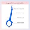 PUL Pack of 4 Aligner Removal Tool  Invisalign Remover Tool & Retainer Hook for Clear Aligners, Trays & Night Guards  Reusable Invisalign Accessories, Aligner Hooks & Retainer Removal Hook  Pink view 4