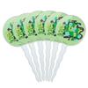 Care Bears: Unlock the Magic One Lucky Bear Cupcake Picks Toppers Decoration Set of 6 view 1