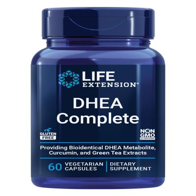 Life Extension DHEA Complete with 7-Keto DHEA, 60 Capsules