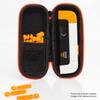 DARIO Diabetes Travel Case Bag  For Glucose Monitor Kit & Other Diabetic Supplies (Small, Black) view 3