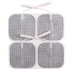 BodyMed TENS/EMS Unit 4 Electrode Pads  Four, 2 x 2 Inch Square Electrodes in Ten Packs  Reusable and Self-Adhesive for Easy Muscle Stimulation and Discomfort Relief view 3