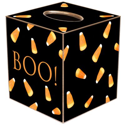 Halloween Candy Corn Tissue Box Cover by Marye-Kelley
