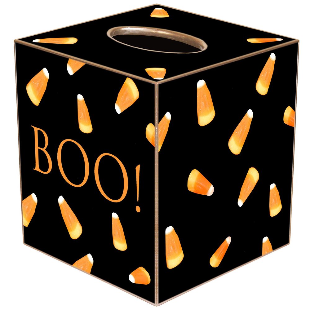 Halloween Candy Corn Tissue Box Cover by Marye-Kelley