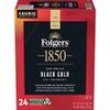 1850 by Folgers Coffee Black Gold Dark Roast Coffee, K Cups for Keurig Coffee Makers, Black Gold - Dark Roast, 96 Count view 4