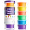 Special Supplies Therapy Putty for Kids and Adults - Resistive Hand Exercise Stress Relief Therapy Putty Kit, Set of 6 Strengths, 3 Ounces of Each Putty view 1