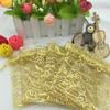100 Pcs 5x7 inch Gift Wrap Bags Gold Rattan, Organza Sheer Clear Tulle Fabric, Drawstring Mesh Bags for Baby Shower Favor, Jewelry, Birthday Party Favor,Sachet,Christmas Favour,Craft Business,Jewelery view 4