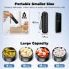 Zannaki Upgrade Large Metal Travel Pill Organizer, Waterproof Weekly Pill Box, Portable Aluminum Alloy Pill Case Container, BPA Free 7 Day Daily Medicine Organizer Holder for Vitamin,Pills,Supplement view 2