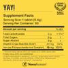 NovaFerrum Yay | Chewable Iron Supplement for Kids & Adults Ages 4 and Over | 18mg of Iron | 90 Servings | Sugar Free | Vegan | Gluten Free | Orange Flavor view 3