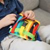 SENSORY4U Buckle Pillow Sensory Fine Motor Development Toy Activity Plushie - OT Therapy Tool Threading Counting Latches Zipper Skills view 3