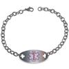 Max Petals PACEMAKER Medical Alert ID Stainless Steel Identification Bracelet with 9 Inch Chain view 1