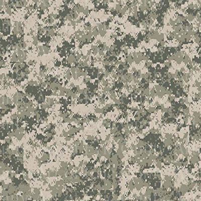 1/4 Sheet - Green Military Digital Camo Birthday - D24052 - Edible Cake/Cupcake Party Topper - D24052