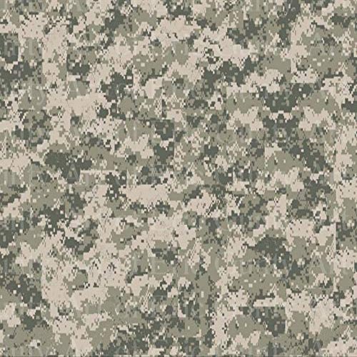 1/4 Sheet - Green Military Digital Camo Birthday - D24052 - Edible Cake/Cupcake Party Topper - D24052