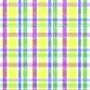 1/4 Sheet - Pastel Plaid Birthday - D24355 - 2D Edible Cake/Cupcake Party Topper - D24355 view 1
