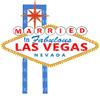1/4 Sheet - Married in Las Vegas Casino Birthday - D24183 - 2D Edible Cake/Cupcake Party Topper - D24183 view 1