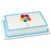 1/2 Sheet - Balloons Happy Birthday - D24084 - Edible Cake/Cupcake Party Topper - D24084