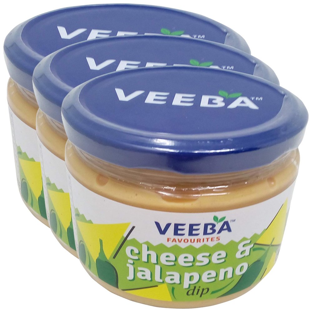 BB Combo - Veeba Dip - Cheese and Jalapeno, 300g (Buy 2 Get 1, 3 Pieces) Promo Pack