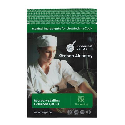 Pure Microcrystalline Cellulose (MCC) Powder Non-GMO Gluten-Free Vegan OU Kosher Certified - 50g/2oz
