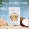 Micro Ingredients Vitamin D3 10,000 IU + K2 MK-7 200 mcg, 300 Softgels with Virgin Coconut Oil | 2-in-1 Vitamins D & K Complex | Extra Strength, Easy to Swallow, Non-GMO, Gluten Free view 2