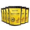 Craize Sweet Corn Crisps | Gluten Free, Vegan, Kosher, Toasted Corn Crackers | 6 pack, 4 oz each view 1
