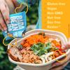 Bada Bean Bada Boom - Plant-Based Protein, Gluten Free, Vegan, Crunchy Roasted Broad (Fava) Bean Snacks, 100 Calories per Serving, Onion & Mustard, 4.5 Ounce (Pack of 6) view 3
