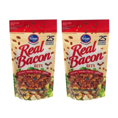 Kroger Real Bacon Bits Hickory Smoke Flavor 3 oz