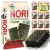 KIMNORI Seasoned Seaweed Snacks Sheets  Organic Sweet 'N Spicy Flavor, 12 Individual Packs, Roasted Crispy Premium 100% Natural Laver Kim Nori, 4g 0.14 Ounce view 1