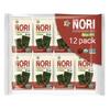 KIMNORI Seasoned Seaweed Snacks Sheets  Organic Korean BBQ Flavor, 12 Individual Packs, Roasted Crispy Premium 100% Natural Laver Kim Nori, 4g 0.14 Ounce view 1
