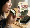 KIMNORI Seasoned Seaweed Snacks Sheets  Organic Korean BBQ Flavor, 12 Individual Packs, Roasted Crispy Premium 100% Natural Laver Kim Nori, 4g 0.14 Ounce view 4