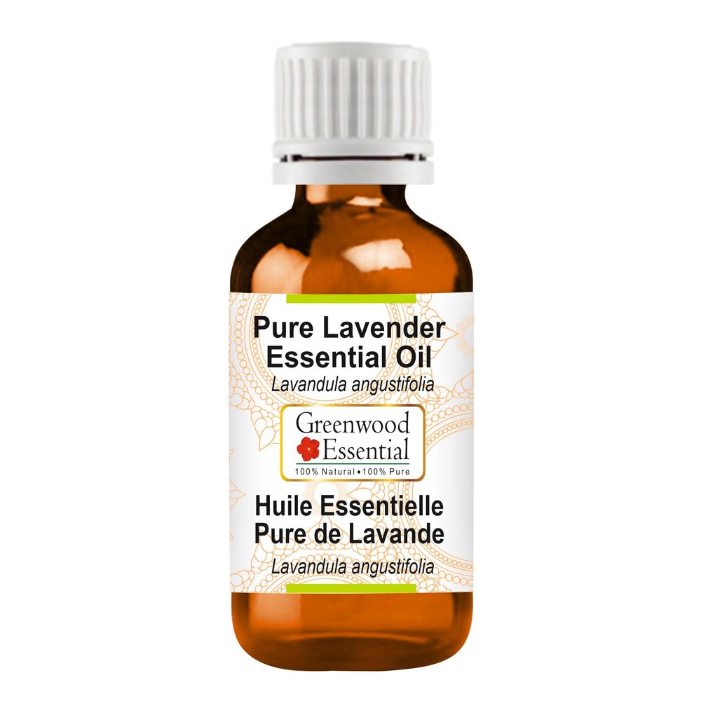 Greenwood Essential Pure Lavender Essential Oil (Lavandula angustifolia) Steam Distilled 100ml (3.38 oz)